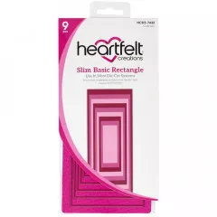 Cut and Emboss Die - Slim Basic Rectangle Cut and Emboss Die - Slim Basic Rectangle