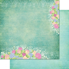 Floral Basket 12x12 Paper Pad