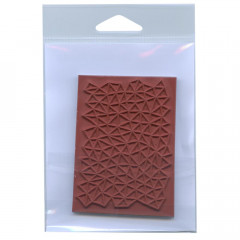 Darkroom Door Cling Stamps - Texture Abstract Triangles