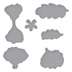 Spellbinders Etched Dies - Pansy The Painters Garden