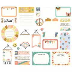 Bits & Pieces Die-Cuts - Boho Sunshine - Journal