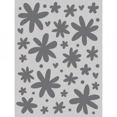 Simple Stories 6x8 Stencil -  Boho Sunshin Daisies