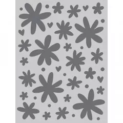 Simple Stories 6x8 Stencil - Boho Sunshin Daisies