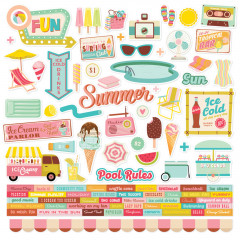 Retro Summer - 12x12 Collection Kit