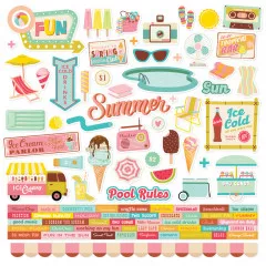 Retro Summer - 12x12 Collection Kit