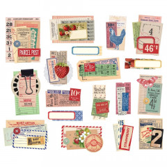 Bits & Pieces Die-Cuts - Simple Vintage Berry Fields