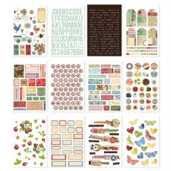 Simple Stories Sticker Book - Simple Vintage Berry Fields