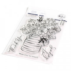 Clear Stamp Set - Inky Bouquet