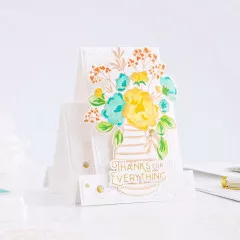 Pinkfresh Studio Die - Inky Bouquet