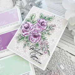 Clear Stamp Set - Floral Trio