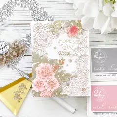 Pinkfresh Studio Die - Floral Trio