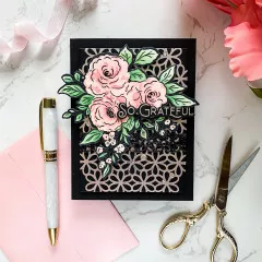 Pinkfresh Studio Die - Floral Trio