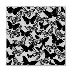 Hero Arts Cling Stamps - Fluttering Butterflies Bold Prints