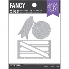 Hero Arts Fancy Cut Dies -  Cabbage Corn Crate