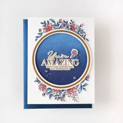 Pinkfresh Studio - Cutting Die - Circle Florals