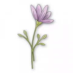 Memory Box Die - Floral Bud & Stems