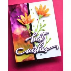 Memory Box Die - Floral Bud & Stems