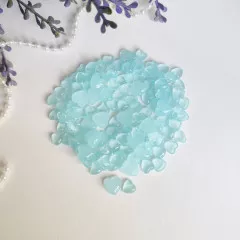 Dress My Craft Water Droplet Embellishments - Pastel Blue Heart