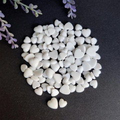 Dress My Craft Water Droplet Embellishments - Snow White Heart Dress My Craft Water Droplet Embellishments - Snow White Heart