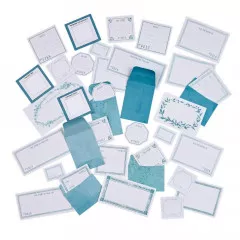 49 and Market Color Swatch: Ocean - Envelope Bits