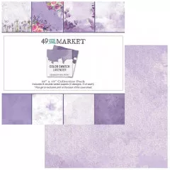 Color Swatch: Lavender - 12x12 Collection Pack