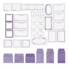 Color Swatch: Lavender - Envelope Bits