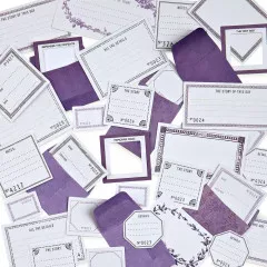 Color Swatch: Lavender - Envelope Bits