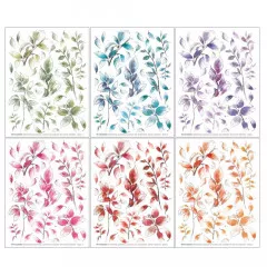 Spectrum Gardenia Leaves 6x8 Rub-On Transfer Set