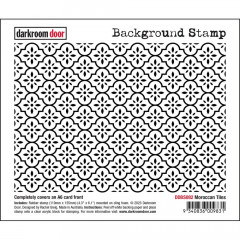 Darkroom Door Cling Stamps - Background Moroccan Tiles