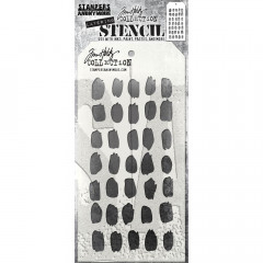 Tim Holtz Layered Stencil - Brush Mark