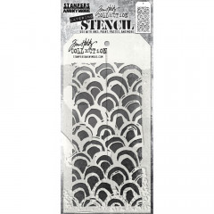 Tim Holtz Layered Stencil - Brush Arch