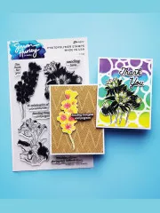 Simon Hurley Clear Stamps - Inked Blooms