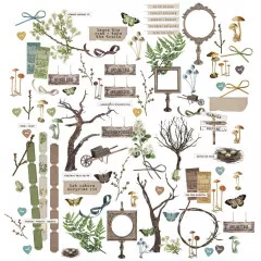 49 and Market: Nature Study: Elements - Laser Cut Outs