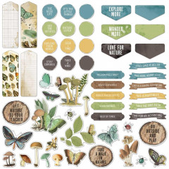 Chipboard Set - Nature Study