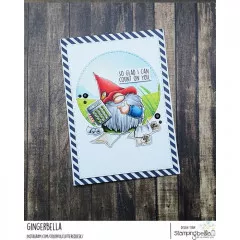 Stamping Bella Cling Stamps - Gnome Accountant