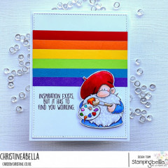 Stamping Bella Cling Stamps - Gnome Artist