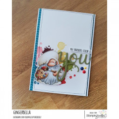 Stamping Bella Cling Stamps - Gnome Artist