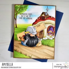 Stamping Bella Cling Stamps - Gnome Carpenter