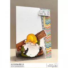 Stamping Bella Cling Stamps - Gnome Carpenter