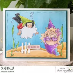 Stamping Bella Cling Stamps - Gnome Diver