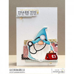 Stamping Bella Cling Stamps - Gnome Doctor