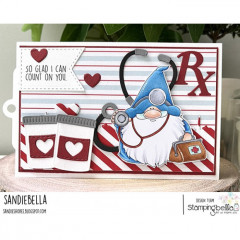 Stamping Bella Cling Stamps - Gnome Doctor