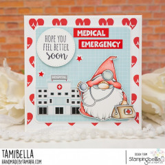 Stamping Bella Cling Stamps - Gnome Doctor