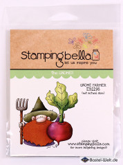 Stamping Bella Cling Stamps - Gnome Farmer