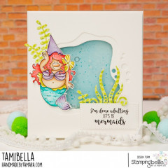 Stamping Bella Cling Stamps - Gnome Mermaid