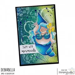 Stamping Bella Cling Stamps - Gnome Mermaid