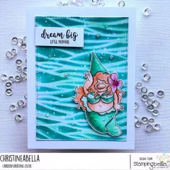 Stamping Bella Cling Stamps - Gnome Mermaid