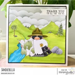 Stamping Bella Cling Stamps - Gnome Park Ranger