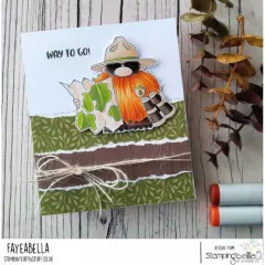 Stamping Bella Cling Stamps - Gnome Park Ranger