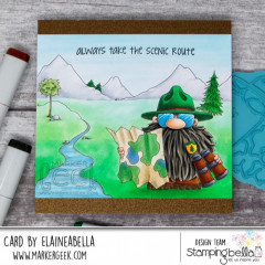 Stamping Bella Cling Stamps - Gnome Park Ranger